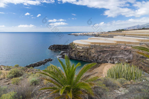 哈马海滩和香蕉种植园，特纳里夫