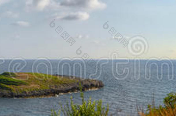 阿马尔菲海湾海滩蓝色卡梅罗塔
