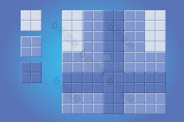 背景地板游戏瓷砖-像素艺术风格矢量插图