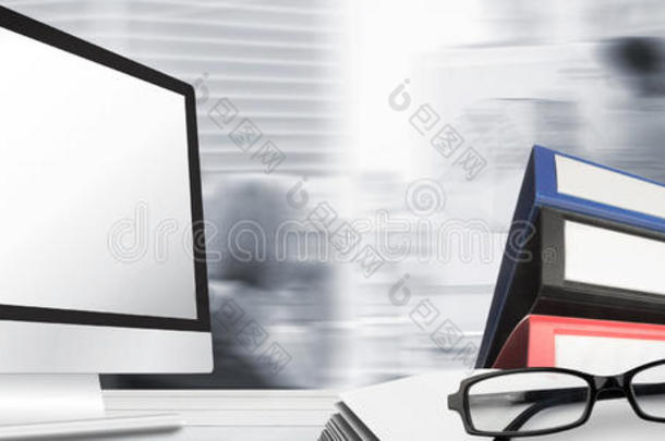 计算机屏幕的复合图像