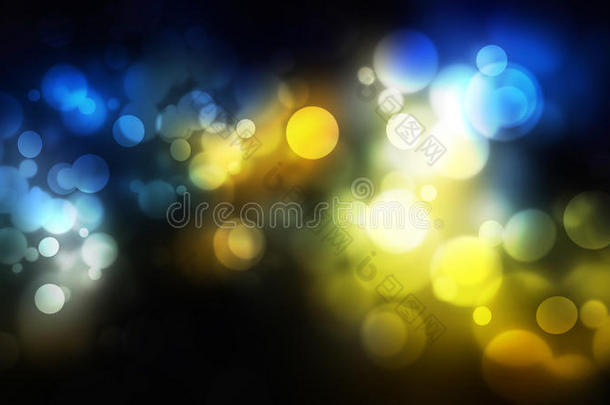 <strong>深色</strong>彩色抽象<strong>背景</strong>与Bokeh