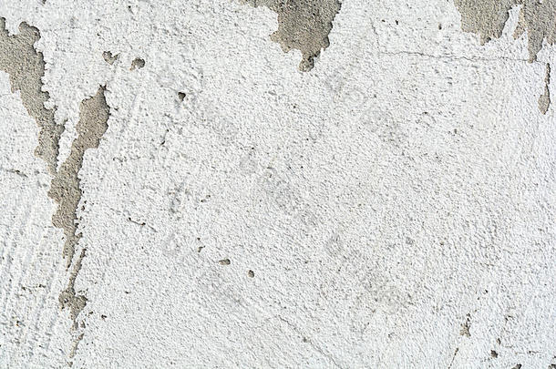 水泥墙纹理肮脏粗糙的灰背景