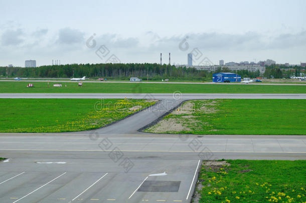 空气飞机机场背景黑色