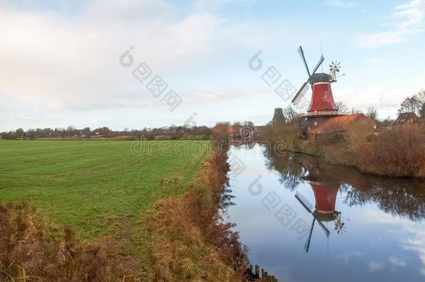 传统风车greetsiel