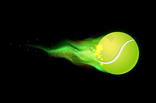 燃烧的网球