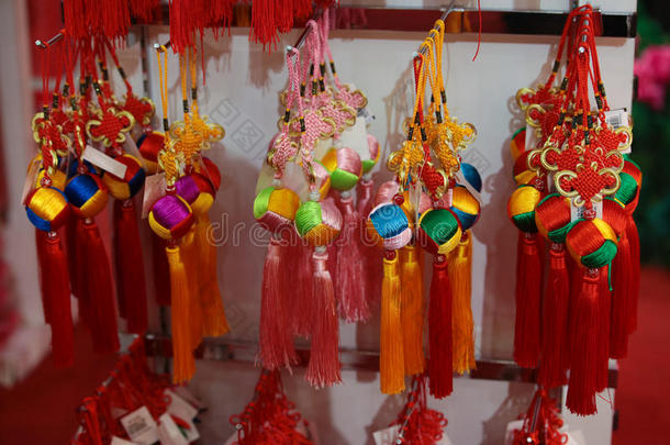 中国节日装饰品。