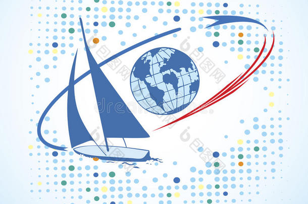 世界各地的大蓝色游艇游艇俱乐部标志