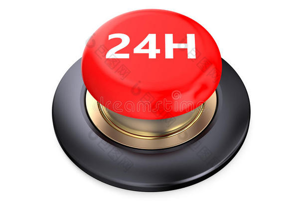 24小时红色按钮