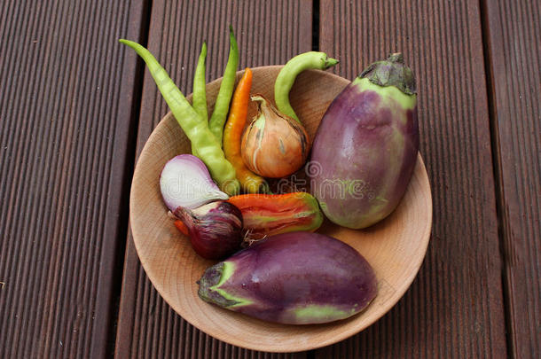 生物颜色茄子食物收获