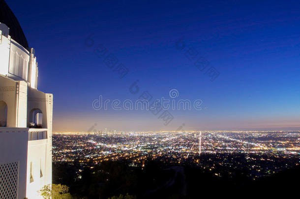 洛杉矶夜空