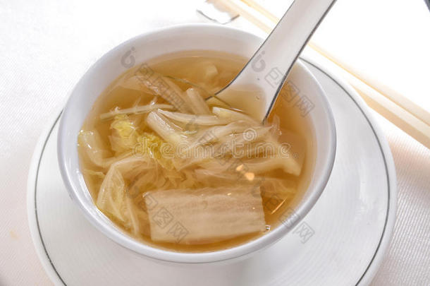 中国奶油卷心菜汤