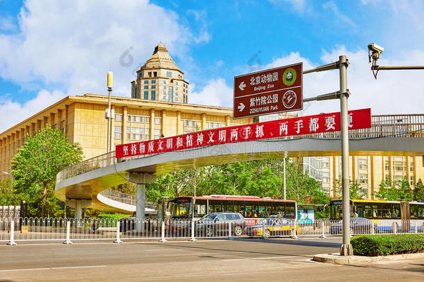 北京，中国-2015年5月20日：人民，北京市民