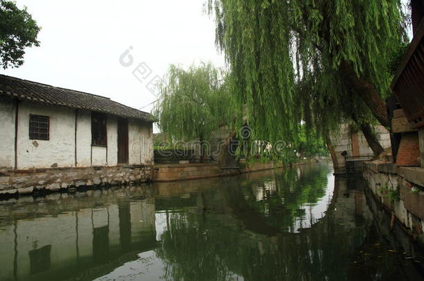 中国，金溪水乡