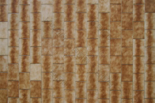 棕色矩形瓷砖包层