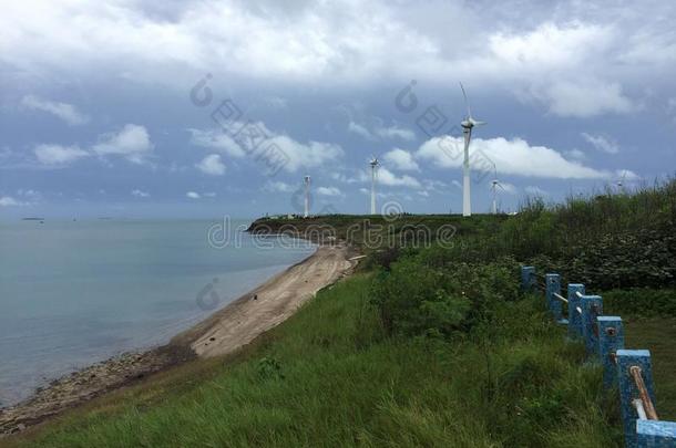 台湾海峡澎湖海岸线