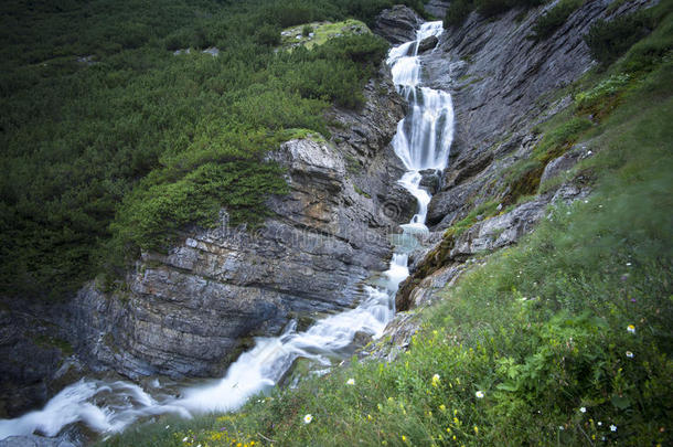 高山瀑布