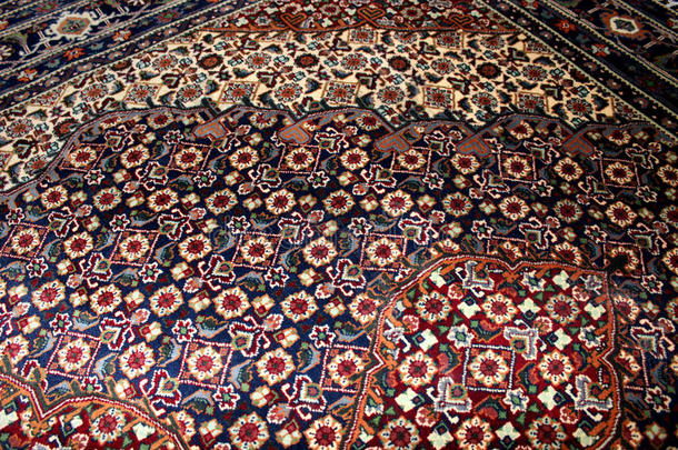 地毯颜色有色的工艺文化