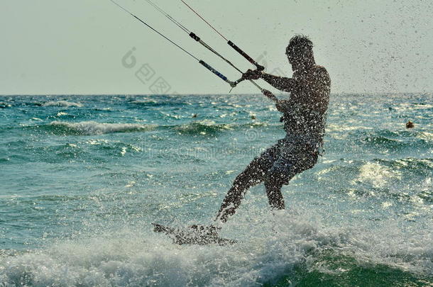 风筝冲浪者