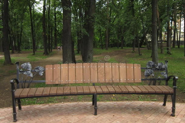 公园长凳