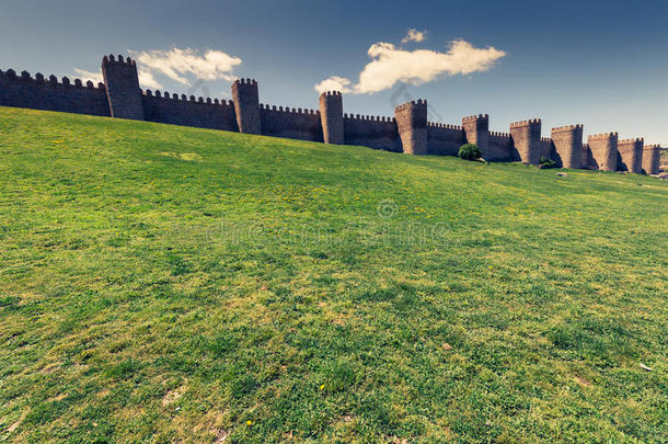 西班牙阿维拉中世纪城墙风景区，联合国教科文组织<strong>名录</strong>