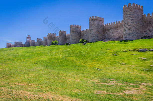 西班牙阿维拉中世纪城墙风景区，联合国教科文组织名录