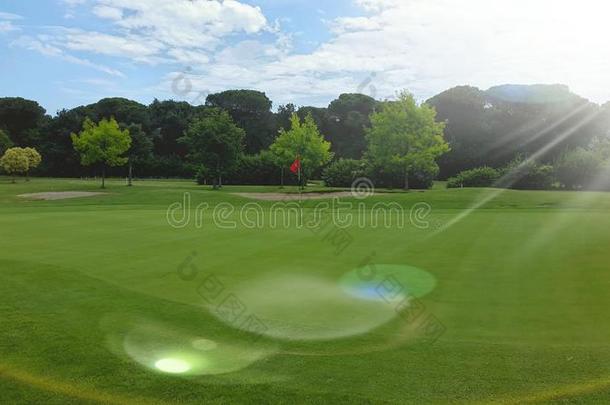 亚得里亚海高尔夫俱乐部的高尔夫球场
