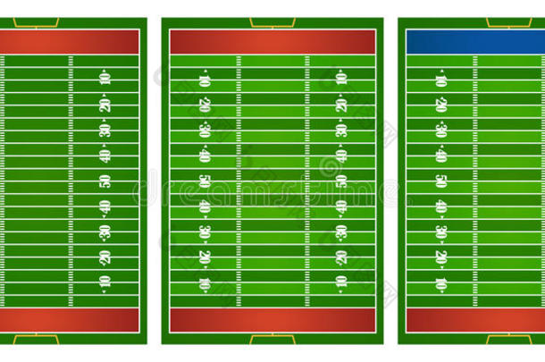 足球场有三种设计