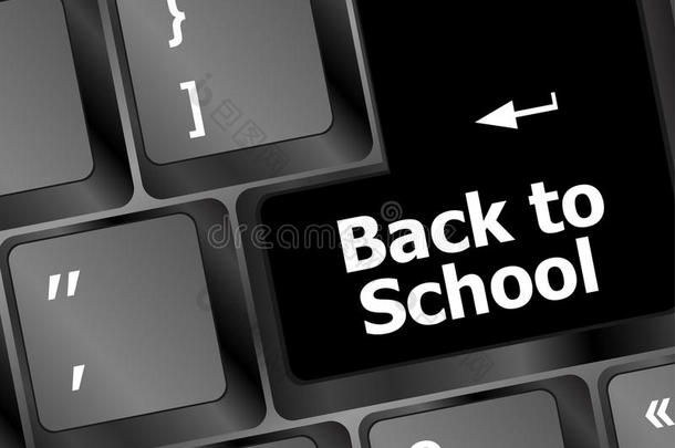 回到学校，教育理念：电脑键盘，回到学校