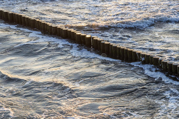 背景波罗的海<strong>断路器</strong>海岸德国