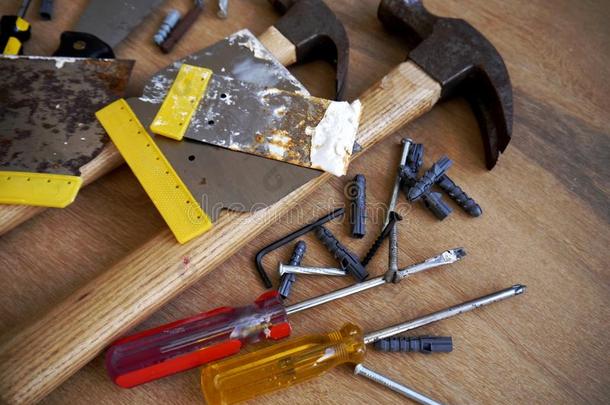 锤子工具螺丝刀工具箱