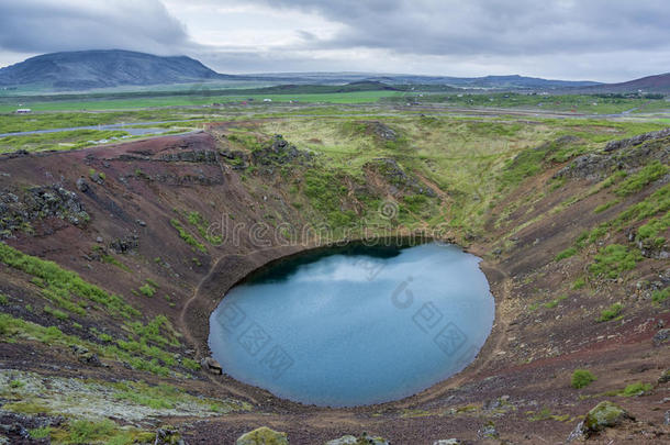 背景蓝色火山口颜色陨石坑