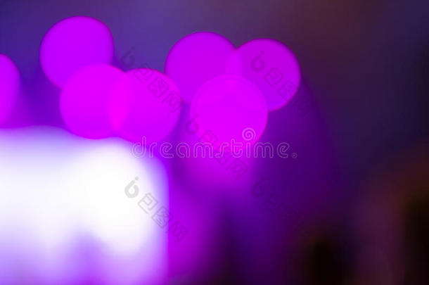 抽象紫色音乐会灯光波克