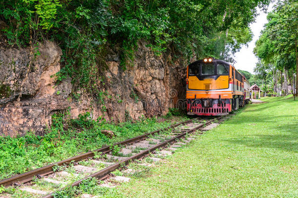 死亡铁路，在第二次世界大战期间在泰国坎查纳布里