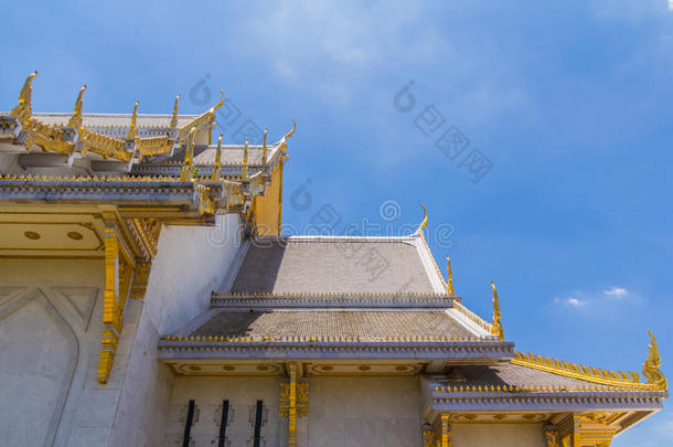 泰国寺庙中的教堂图案