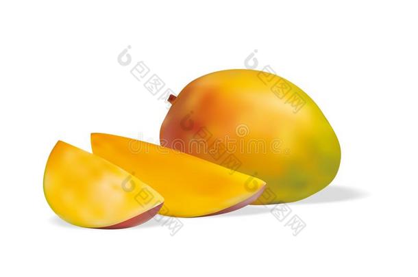 水果芒果现实水果