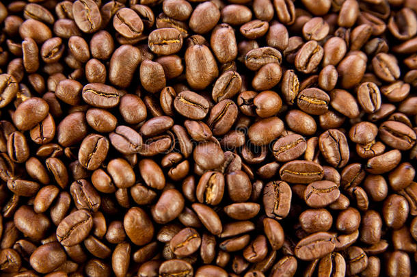 咖啡豆咖啡饮料概念早餐