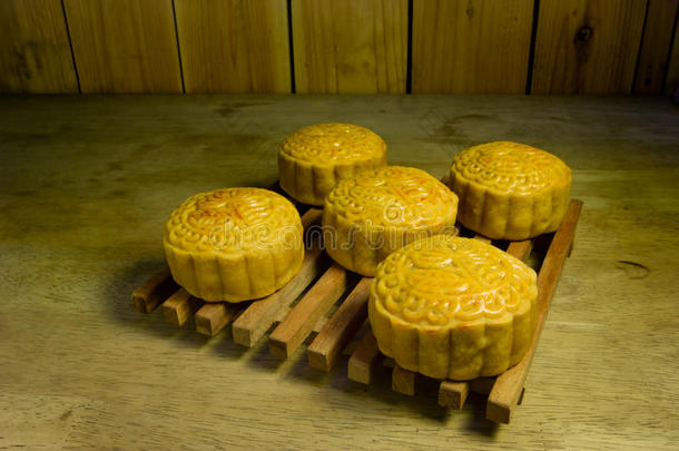 中国中秋节，月饼