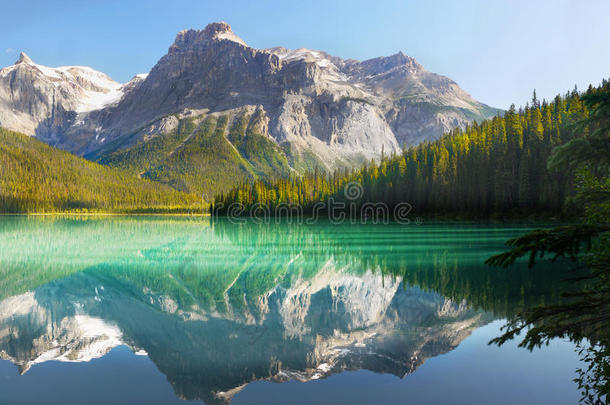 加拿大风景名胜区，翡翠湖