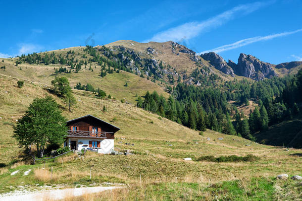 阿迪奇阿尔卑斯山阿尔托木屋小屋