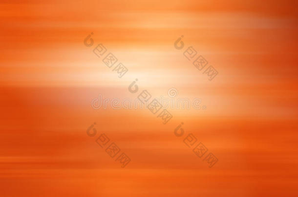 抽象模糊橙色背景，平滑梯度纹理