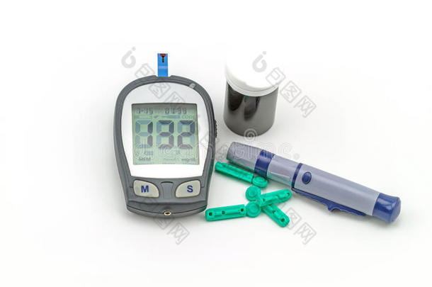 血糖仪<strong>检测试剂</strong>盒，测量血糖值