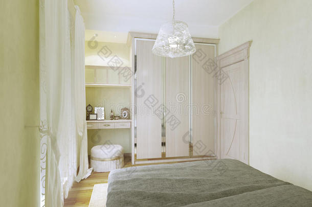 小型现代卧室的设计