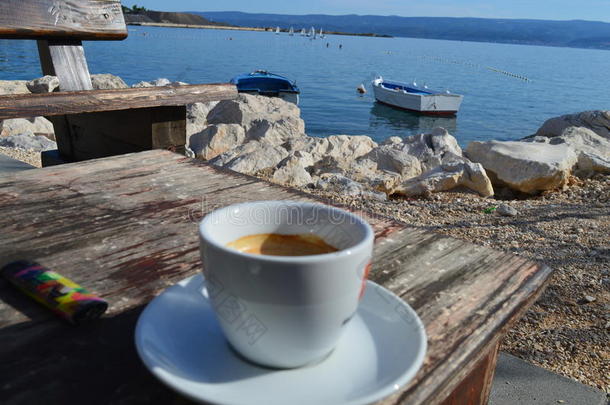 海边的咖啡