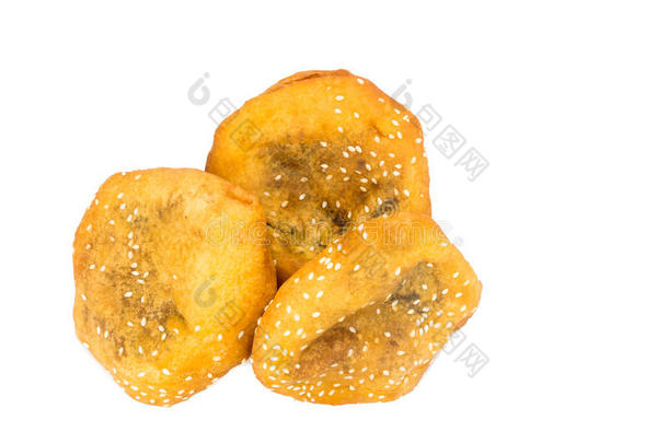 油炸面包面包，或称为火腿ChimPeng，马拉的流行食物