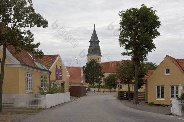 建筑学教堂丹麦语丹麦旗帜