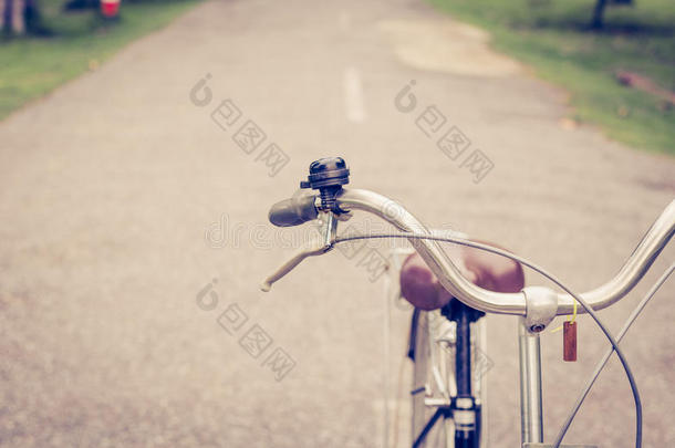 铃铛和刹车老式自行车
