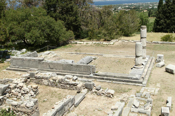 爱琴海古代的古代建筑的建筑学