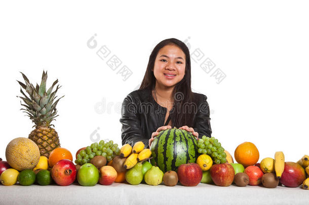水果和女孩