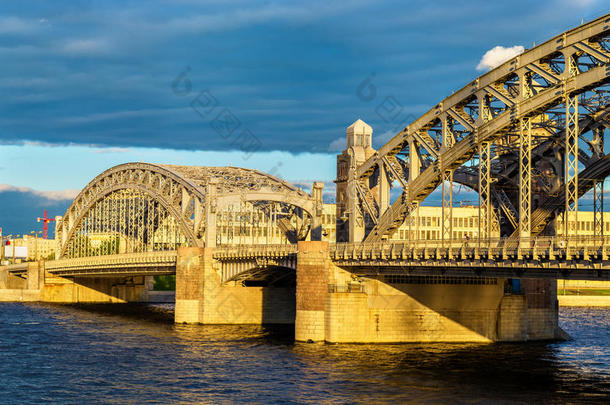 布尔什<strong>霍金</strong>斯基桥在圣彼得堡