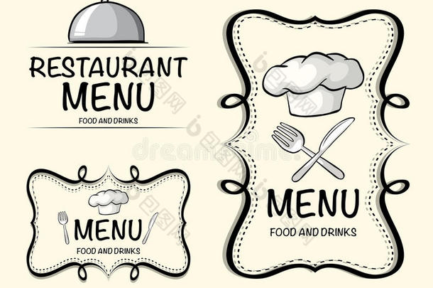 餐厅菜单的不同设计